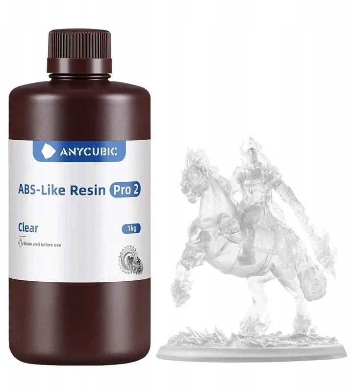 Anycubic ABS-like Resin Pro 2 (skaidri spalva)