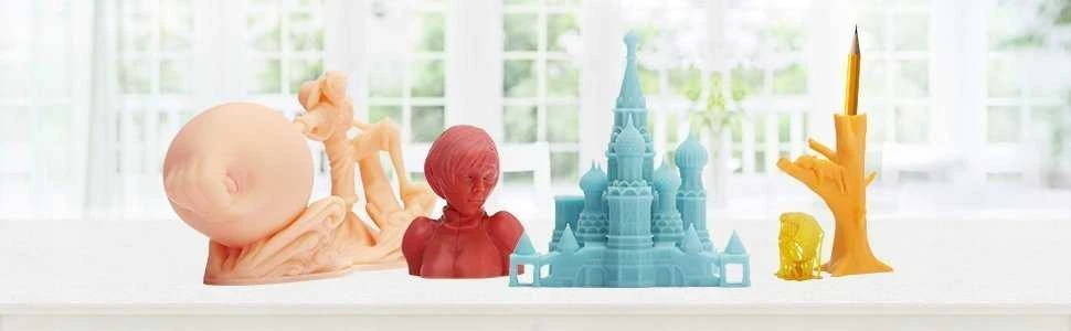 3D spausdintuvo derva – Anycubic 3D Printing UV Sensitive Resin Basic 1kg – Clear