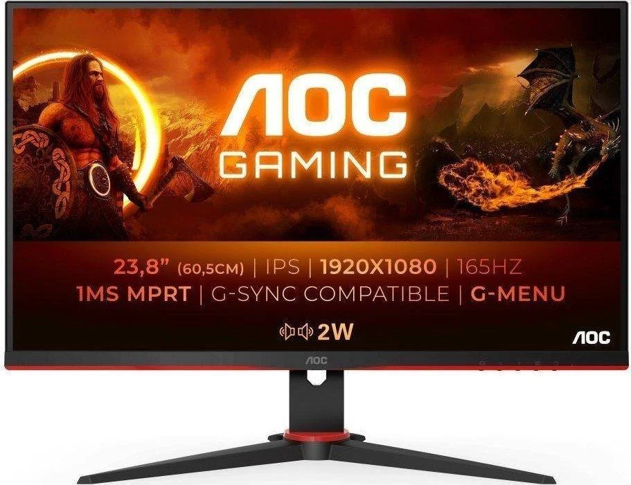 Monitorius AOC 24G2SPAE/BK, 23.8 Monitorius AOC 24G2SPAE/BK, 23.8