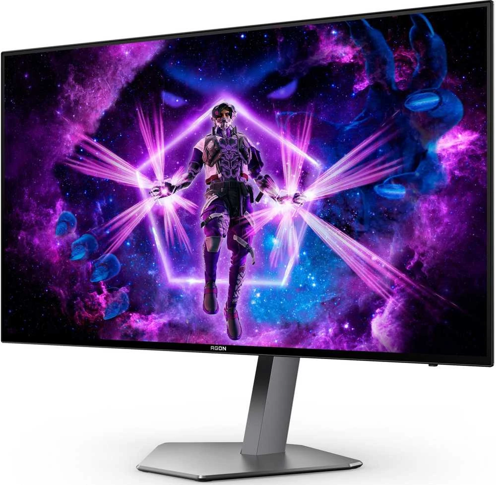 Monitorius AOC AG276UZD 27 colių QD - OLED UHD 240Hz 0.03ms HDMI2.1x2 DP2.1 USB3.2x2 Garsiakalbiai Pivot