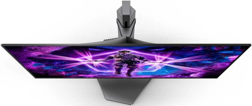 Monitorius AOC AG276UZD 27 colių QD - OLED UHD 240Hz 0.03ms HDMI2.1x2 DP2.1 USB3.2x2 Garsiakalbiai Pivot