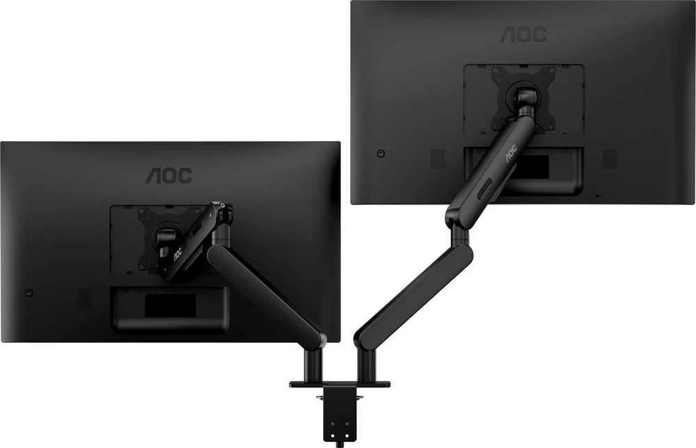 Laikiklis AOC AM420 Dual Monitorius Arm - juodas
