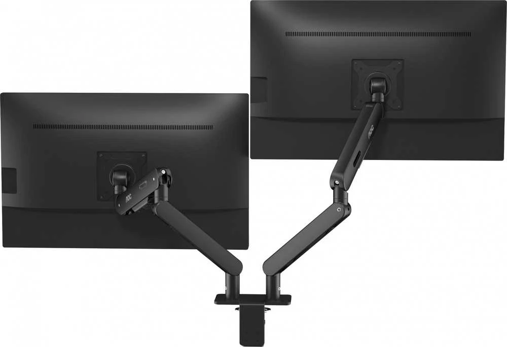 Laikiklis AOC AM420 Dual Monitorius Arm - juodas