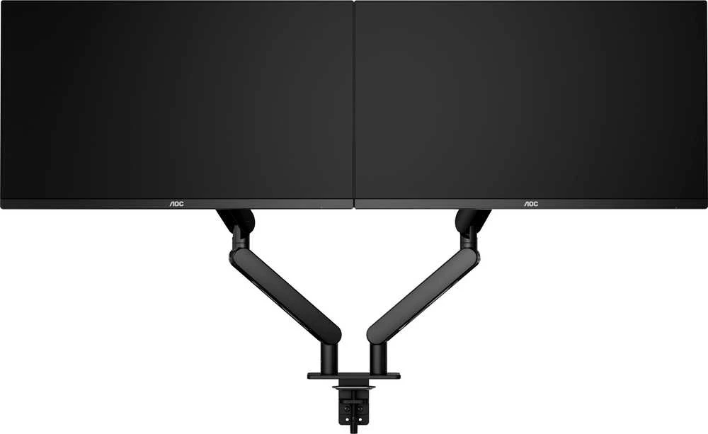 Laikiklis AOC AM420 Dual Monitorius Arm - juodas
