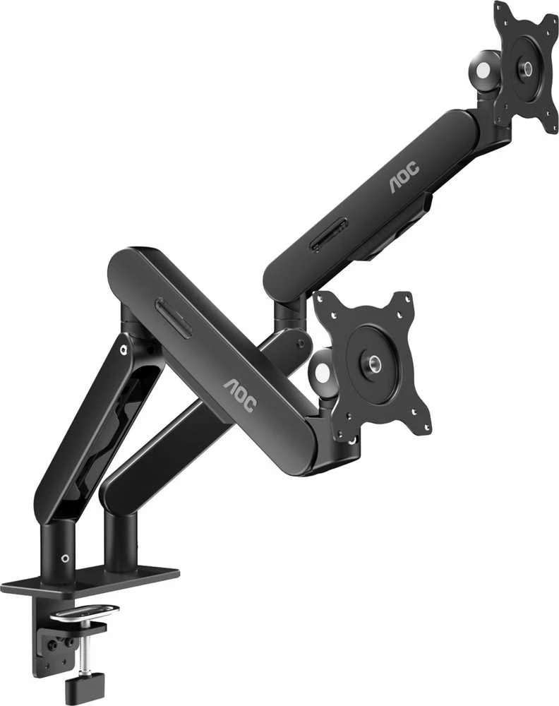 Laikiklis AOC AM420 Dual Monitorius Arm - juodas