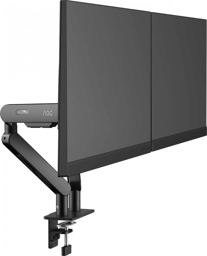 Laikiklis AOC AM420 Dual Monitorius Arm - juodas