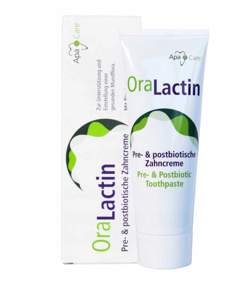 Cumdente Apacare OraLactin dantų pasta su pre- ir postbiotikais, 75 ml.