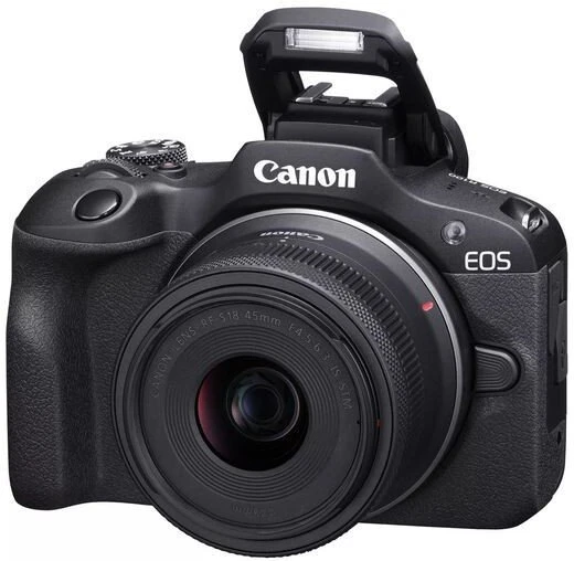 Canon EOS R100 + objektyvas RF-S 18-45mm + RF 75-300mm