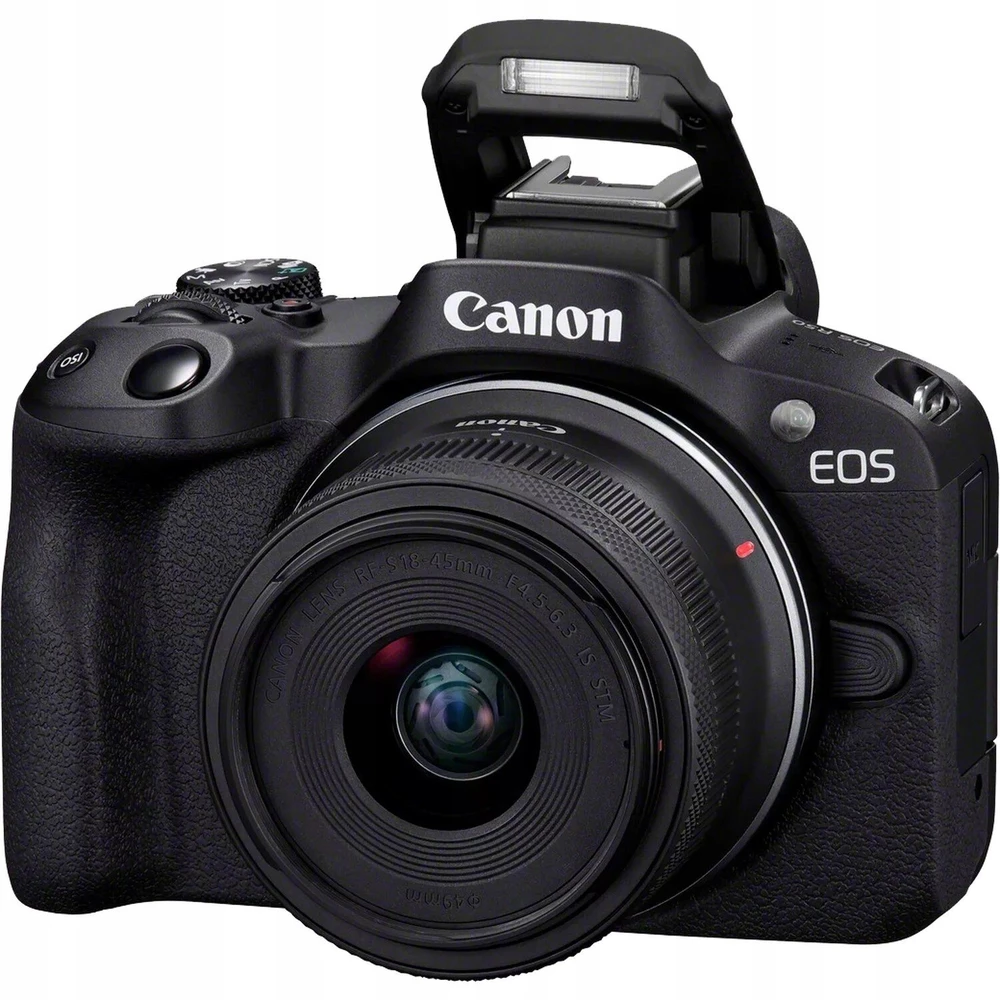 „Canon EOS R50“ + RF-S 18–45 mm + RF 75–300 mm