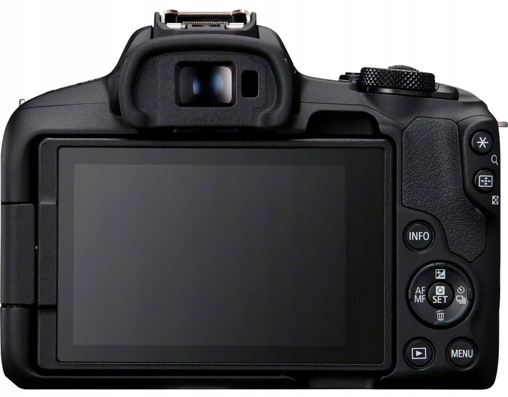 „Canon EOS R50“ + RF-S 18–45 mm + RF 75–300 mm