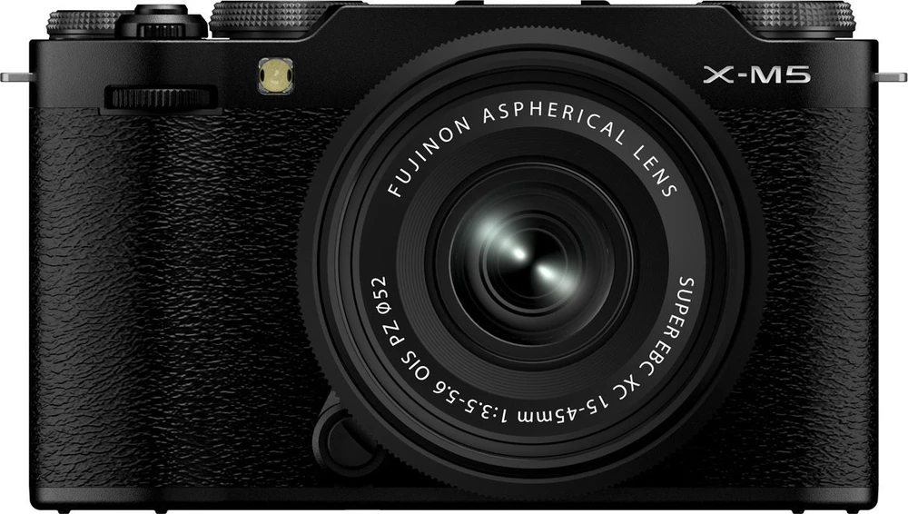 Fujifilm X-M5 + 15-45mm juodas