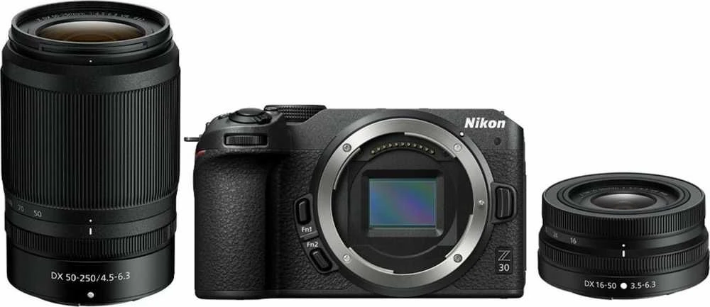 Nikon Z 30, (Z30) + NIKKOR Z DX 16-50mm f/3.5-6.3 VR + NIKKOR Z DX 50-250mm f/4.5-6.3 VR