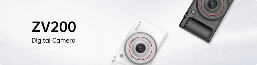 SJCAM ZV200 Vlog Camera (Juodas)