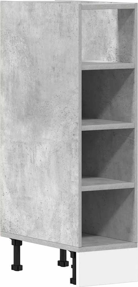 Apatinė spintelė “Riga" Betoninė Pilka 20x44, 5x81, 5 cm
