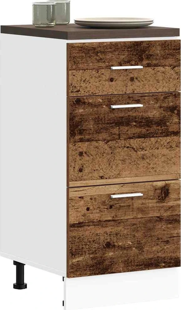 Apatinė spintelė “Lyon" Old Wood 40x46x81, 5 cm