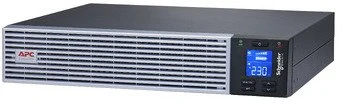 APC Easy UPS On-Line, 1000 VA / 900 W ličio jonų, stelažas / bokštas 2U, 230 V, 6 IEC C13 lizdai, išmanusis kortelės lizdas, su bėgelio rinkiniu