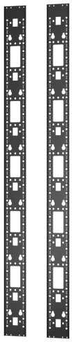 APC APC ER7RCC42, Rack rail, Juodas, 2 pc(s)