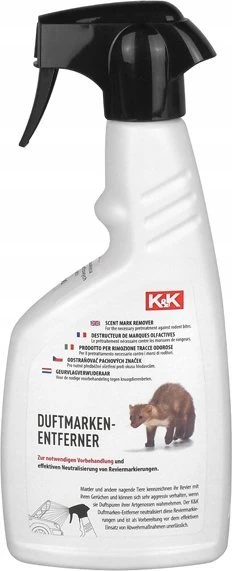K K Handelsgesellschaft APC K & K meškėnų kvapo valiklis 500ml