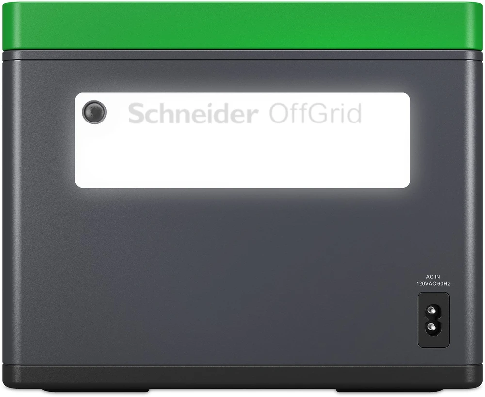APC SE OffGrid nešiojama elektros stotis 730 – Li-Ion baterija, LCD ekranas, 2x JK kištukiniai lizdai, 3x USB-A, 2x USB-C, 3x 12 V, belaidis įkroviklis, AC, DC, 738 Wh, Power Delivery, Quick Charge 1.0, gryna sinusoidė, 200 W, 190–265 V