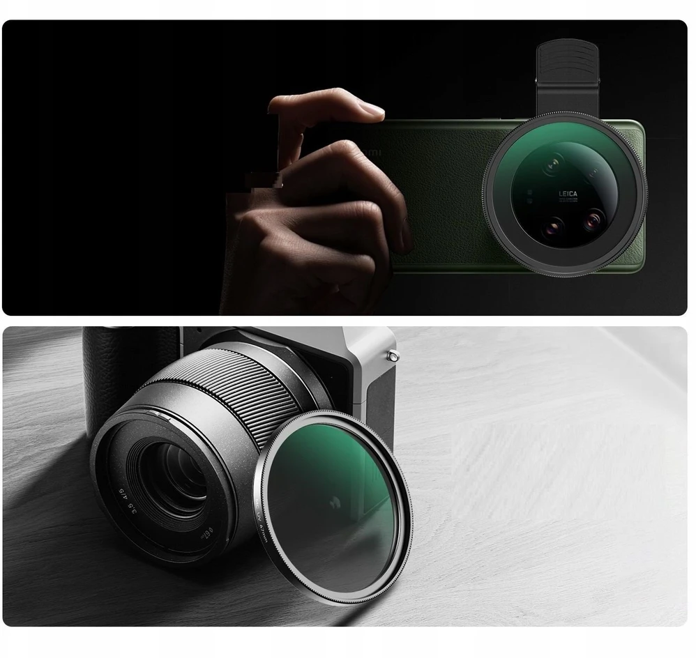 Apexel Apexel Cpl UV Star telefono filtro rinkinys 67 mm spaustuko adapteris 52 mm / APL-67FL3s