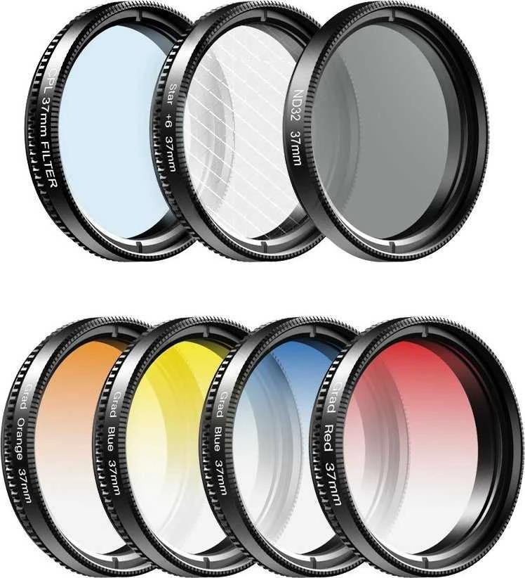 Apexel Filtras rinkinys 7in1 Apexel Filtras telefonui / Apl- 37UV-7g