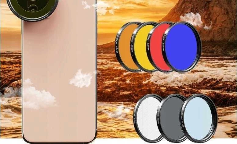 Apexel Filtras rinkinys 7w1 Apexel Filtras telefonui / Apl- 52uv- 7f