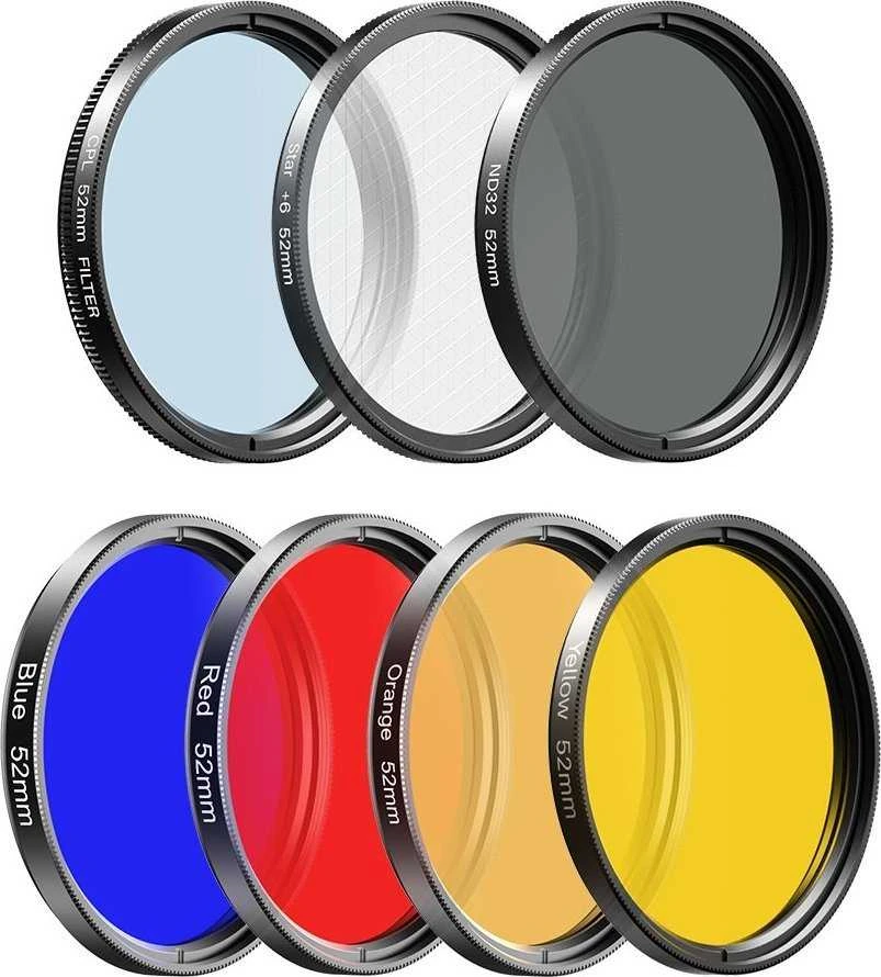 Apexel Filtras rinkinys 7w1 Apexel Filtras telefonui / Apl- 52uv- 7f