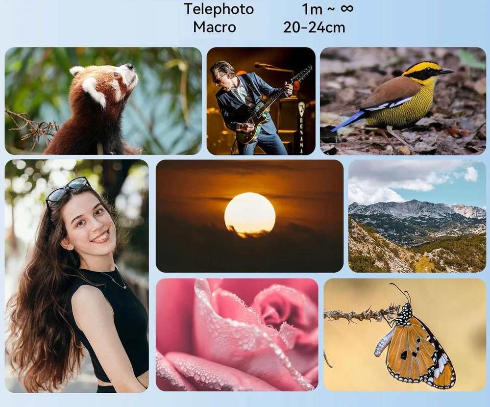 Apexel Objektyvas Zoom Tele 10x + Makro 200mm išmaniesiems telefonams / / Apl-tm10 (SB11886)