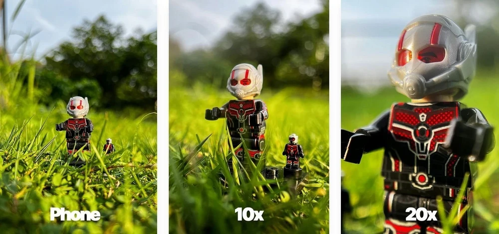„Apexel Super Macro“ objektyvas HD 10–20 kartų priartinimas išmaniesiems telefonams / „Apl-zm100“