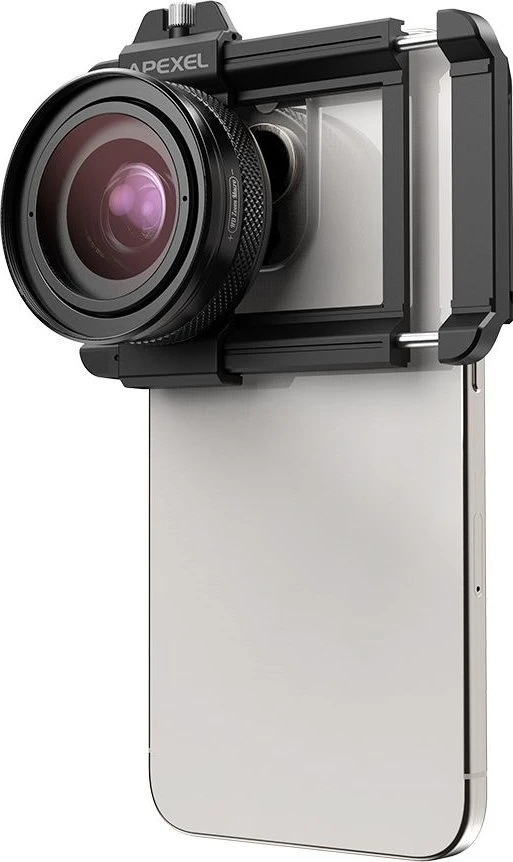 „Apexel Super Macro“ objektyvas HD 10–20 kartų priartinimas išmaniesiems telefonams / „Apl-zm100“