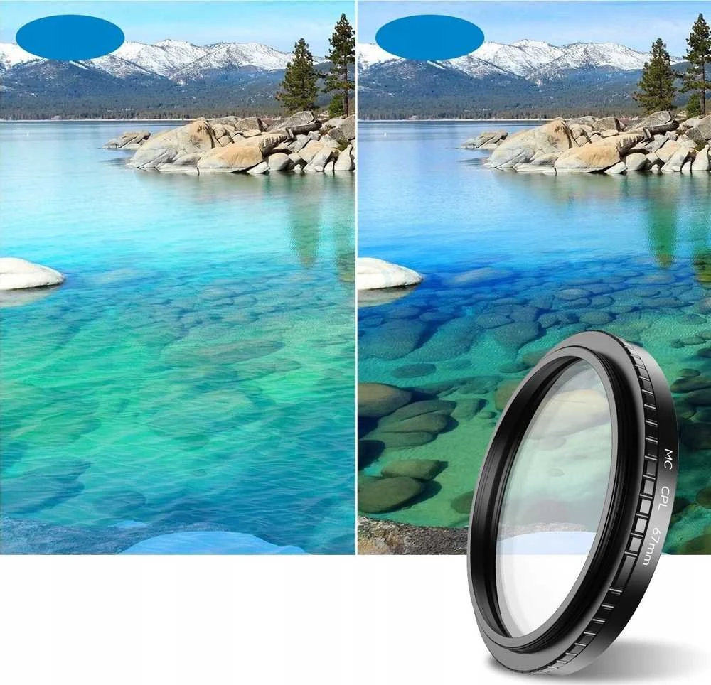 „Apexel Lens“ objektyvo filtrai CPL poliarizuotas 67 mm rago formos ISO dažnis telefonui / APL-67CPL