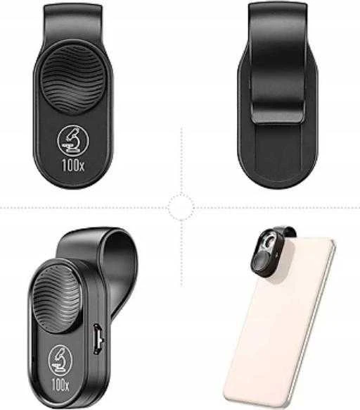 Apexel Skaitmeninis mikroskopo lęšis telefonui / 100x priartinimas / ALP-ms001