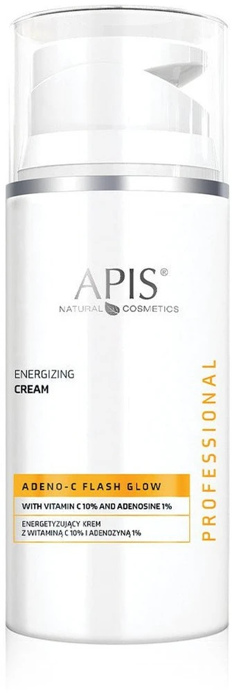 Apis Adeno-C Flash Glow energizuojantis kremas su 10 % vitamino C ir 1 % adenozino, 100 ml