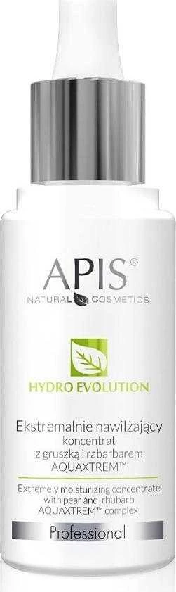 Apis Hydro Evolution itin drėkinantis koncentratas su kriaušėmis ir rabarbarais AQUAXTREM™ 30ml