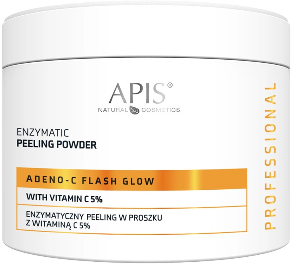 Apis Adeno-C Flash Glow fermentinis miltelių šveitiklis su vitaminu C (5%), 150 g
