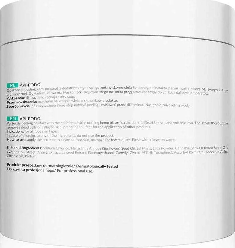 Activeshop Pėdų šveitiklis Apis Api-Podo, 700 g