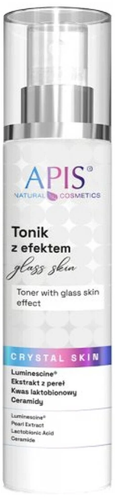Apis Apis Crystal Skin Tonik rozświetlający su efektem glass skin 150ml