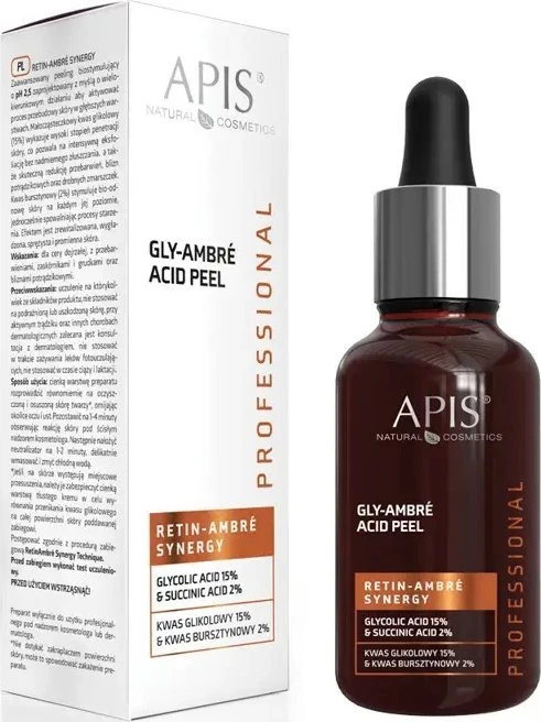 Apis Apis Retin - Ambre Synergy Kwas Glikolowy 15% & Kwas Bursztynowy 2% 30ml