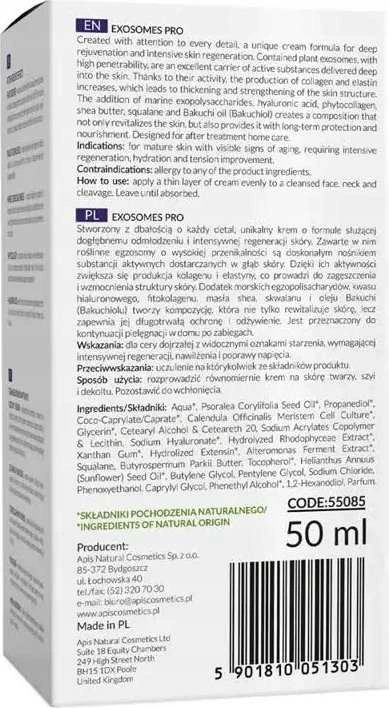 APIS Exosomes Pro Home Therapis, 50 ml