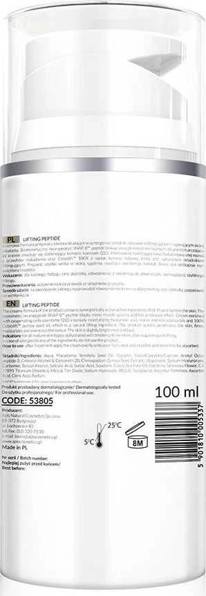 Apis Liftingująco - napinający krem su SNAP-8 MT peptide, 100 ml universalus