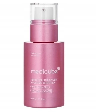Medicube PDRN Rožinė Exosome Shot Serum 7500 veido serumas, 30 ml
