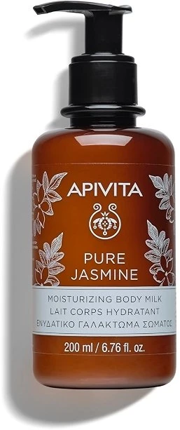 "Apivita Pure Jasmine" drėkinamasis kūno pienelis 200ml
