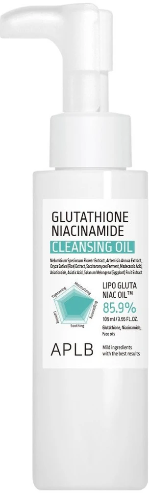 APLB Glutathione Niacinamide Cleansing Oil valomasis aliejus veidui, 105 ml