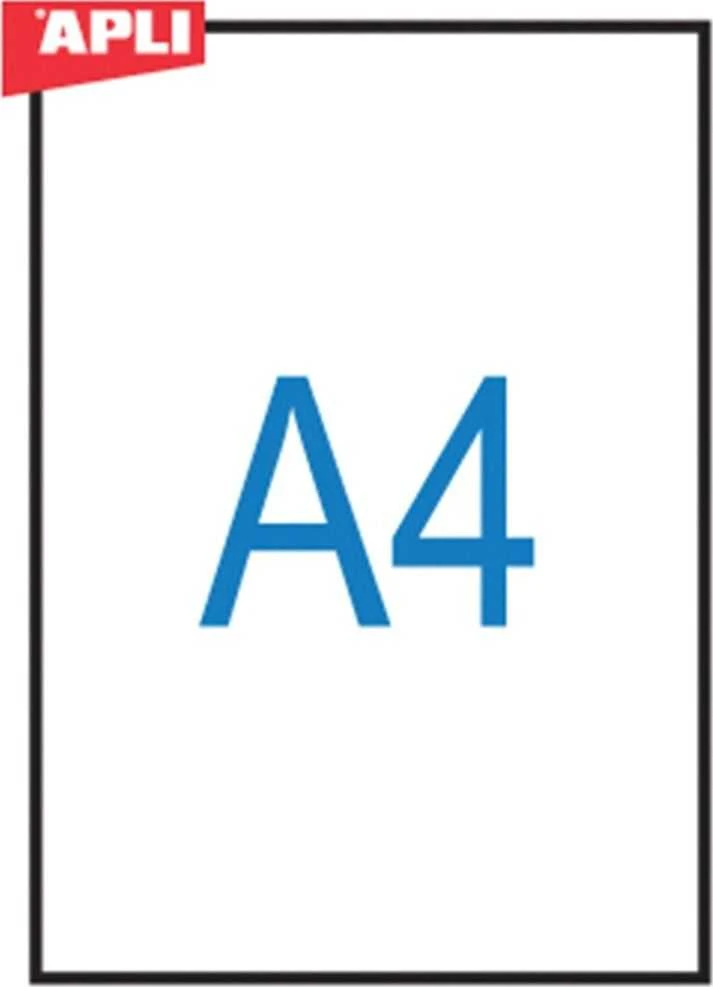 Apli FOIL A4 PLANUI 210X297MM / KSERO / 100PCS AP859