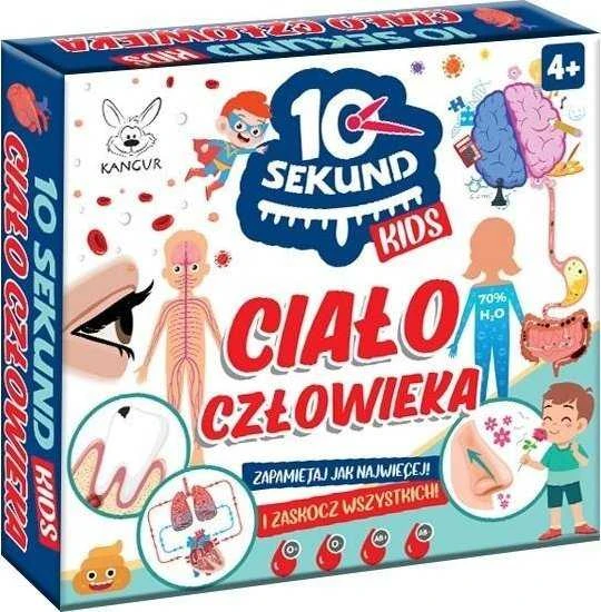Apli Kids Kengūros žaidimas 10 sekundžių vaikams Žmogaus kūnas 41619