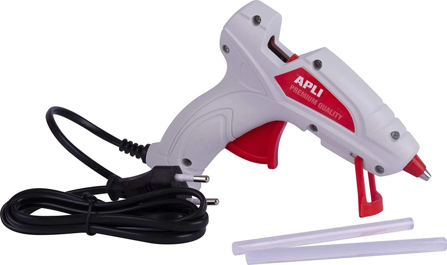 Apli Karštų klijų pistoletas, 20W PREMIUM, 7,5 mm, su 2 klijų lazdelėmis