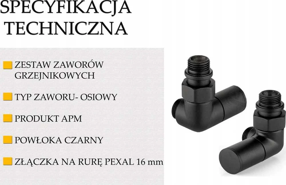 APM 230KNN015M16.12 RINKINYS INC. ŽAISTI. KAMPAS AXIAL Juodas Matinis WHOLE + PLN NA PEXAL 16 // G.ZT.KPL.OS.CZ/MAT/KĄT-PEX