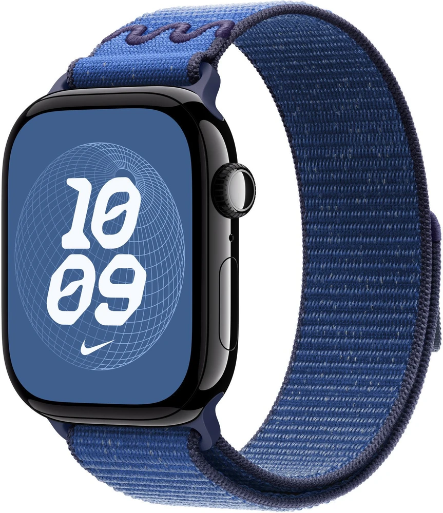 „Apple“ 46 mm mėlynos juostelės „Nike“ sportinis dirželis