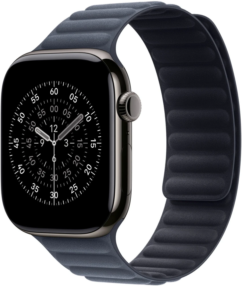 „Apple“ 46 mm tamsiai mėlynas magnetinis jungiklis – M/L