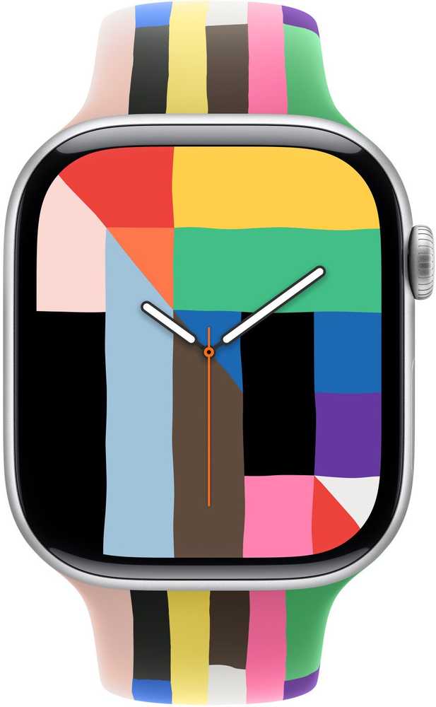 „Apple“ 46 mm „Pride Edition“ sportinis dirželis – M/L